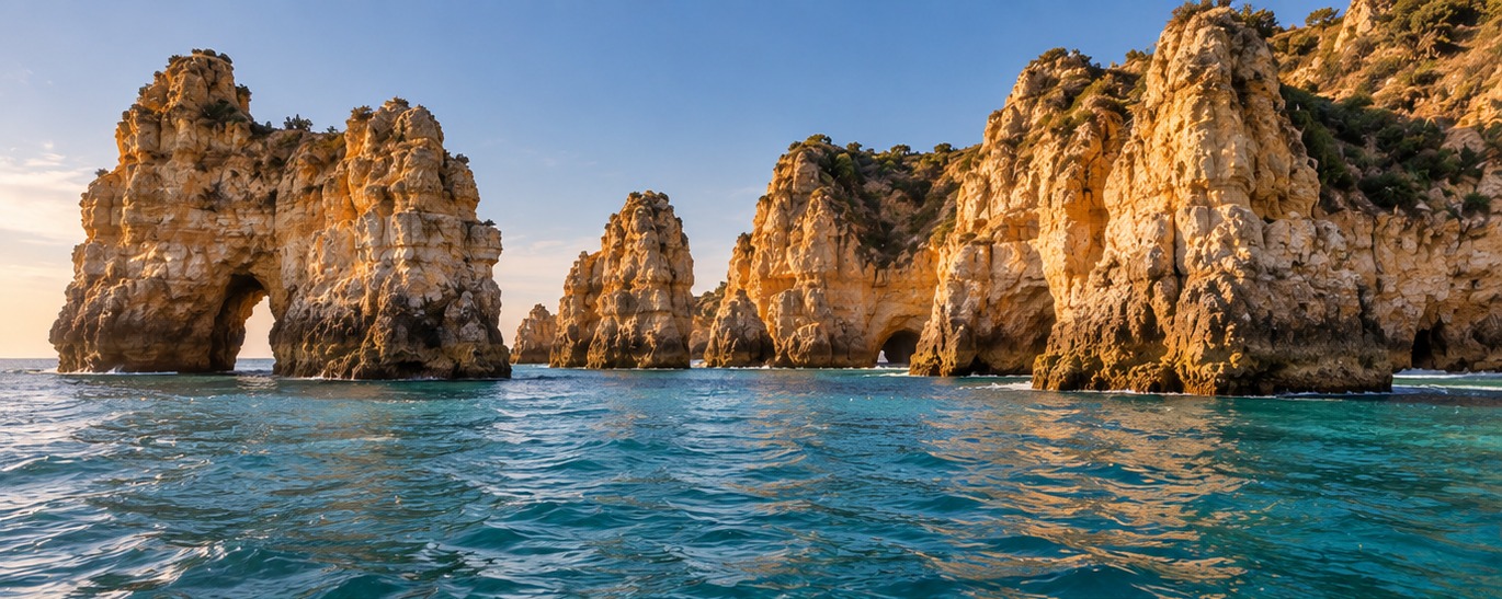 Formaciones rocosas de Ponta da Piedade, Lagos